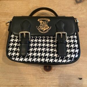 NWOT Harry Potter Hogwarts Houndstooth Bag Preppy Academia OS